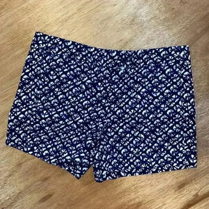 KENAR Navy and White unique Shorts womens size 4
